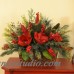 Floral Home Decor Magnolia and Berry Christmas Centerpiece FLHD1297