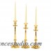 Astoria Grand Traditional Tapered 3 Piece Candlestick Set ARGD3469