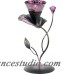 Zingz Thingz Amethyst Bloom Candle Holder ZNGZ1395
