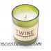 Twine Grapevine™ Upcycled Wine Bottle Unscented Designer Candle TWNE1185