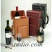 Royce Leather Royce Leather Double Wine Carrying Case in Bonded Leather RYL1080