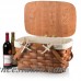 Picnic Time Prairie Picnic Basket with Lining PCT3702