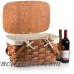 Picnic Time Prairie Picnic Basket with Lining PCT3702