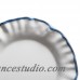 TAG Ruffle Rim 4 Piece Melamine Dinner Plate Set TAJ2986