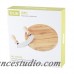 True Brands 2 Piece Bamboo Board and Arc Mezzaluna Knife Set TRUE1577